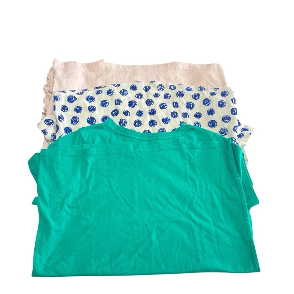 Cat & Jack Girls Graphic T-Shirts Bundle | Size L (10/12) | Set of 3 Casual Cott - Picture 3 of 5